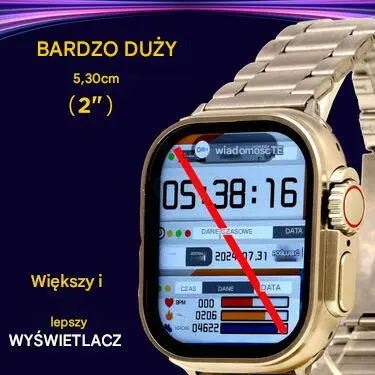 Smartwatch 7w1 — paski i detale